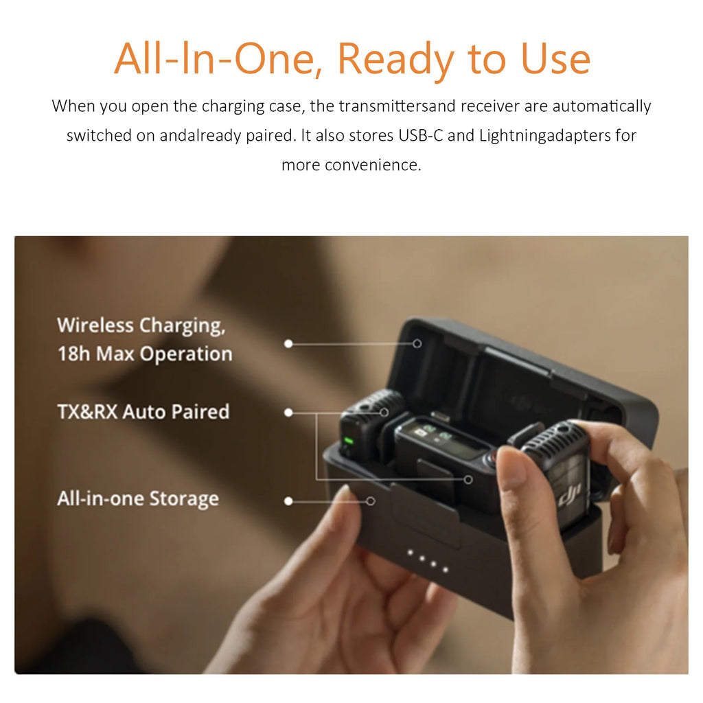 DJI Mic 2, Wireless Microphone