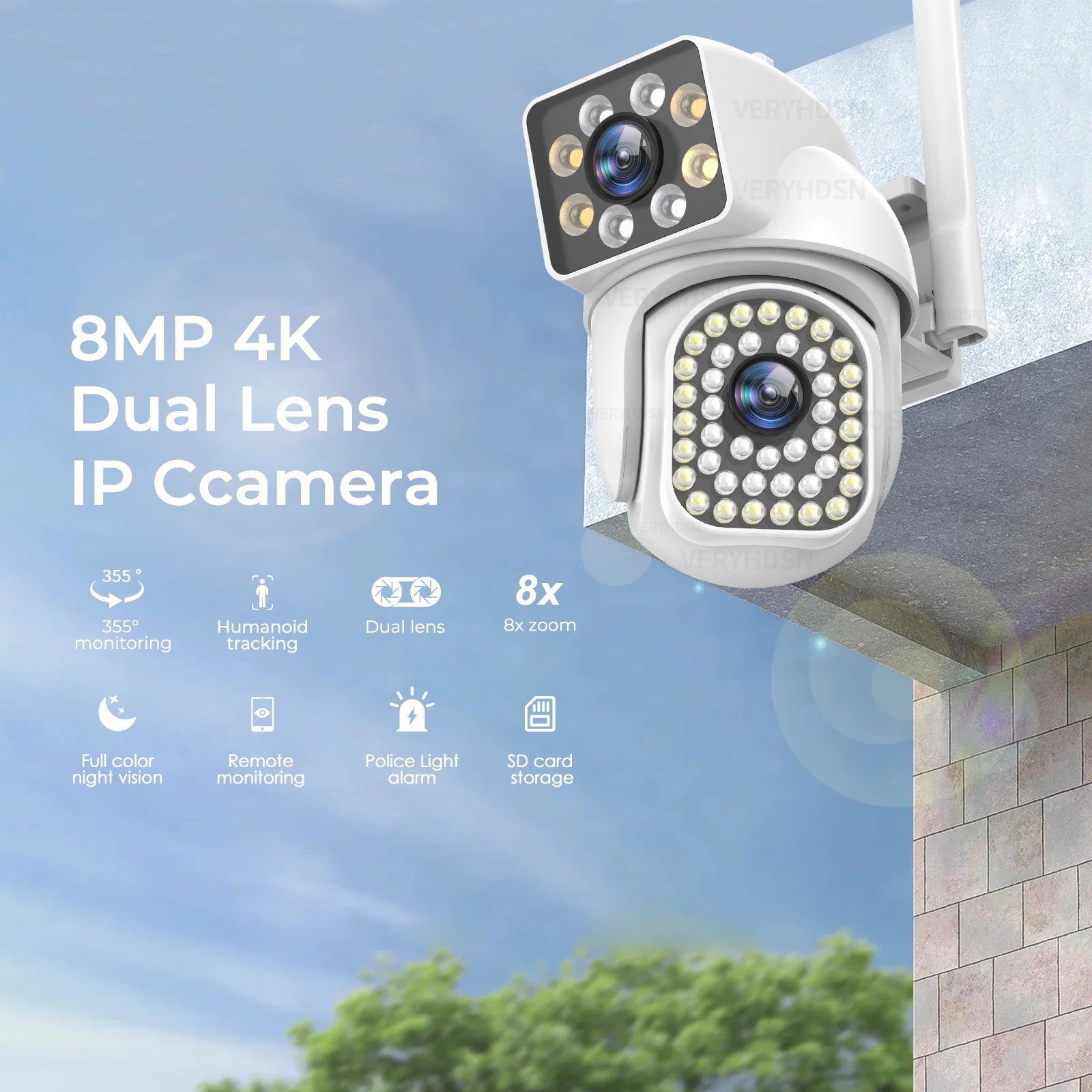 DualGuard 8MP PTZ Cam