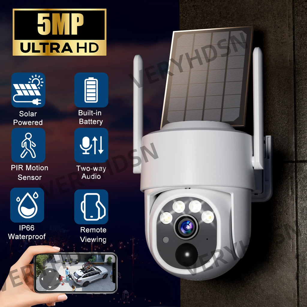 SolarGuard 5MP PTZ Cam