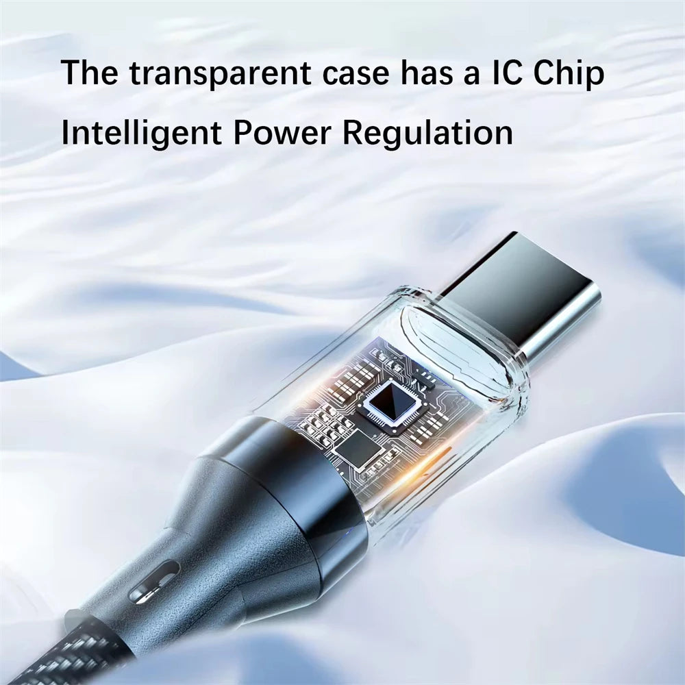 PowerMax 120W LED Type-C Cable