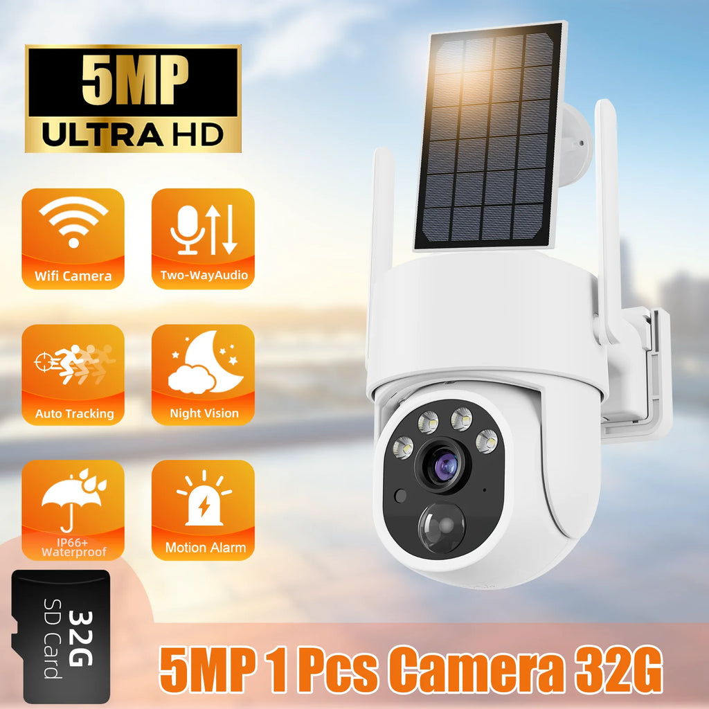 SolarGuard 5MP PTZ Cam