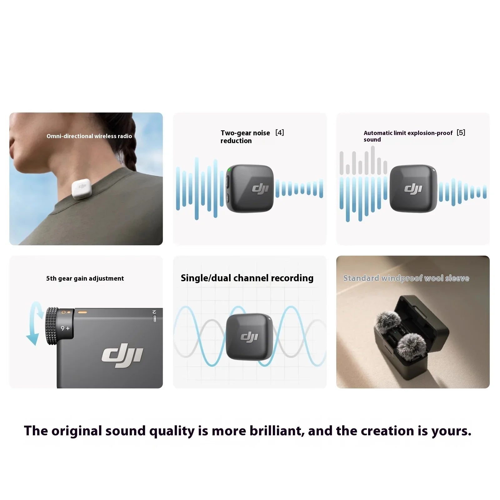 DJI Mic Mini 2TX 1RX