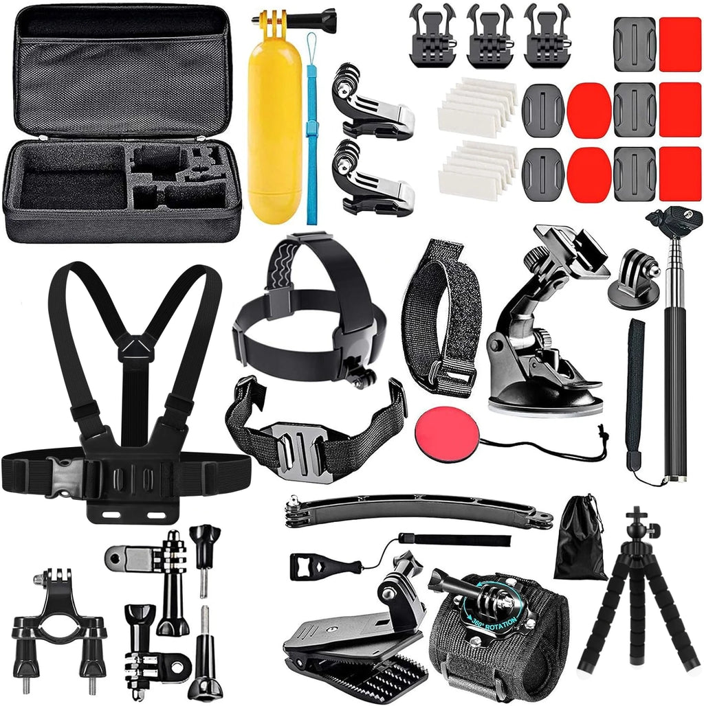 50 in 1 Action Camera Accessory Kit Sets