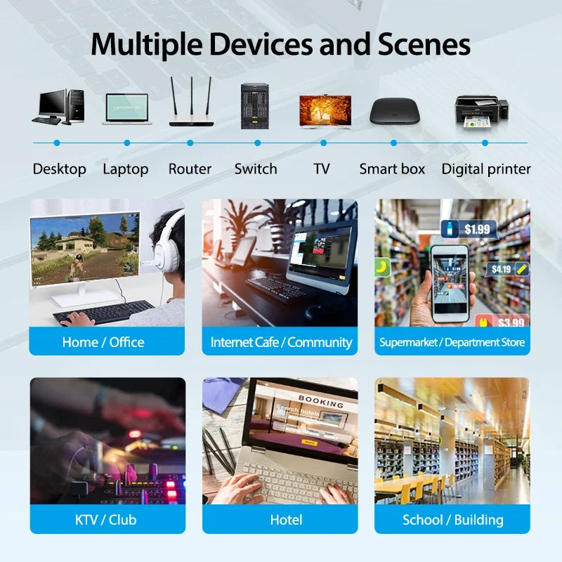 Vention UltraCat8 Ethernet Cable