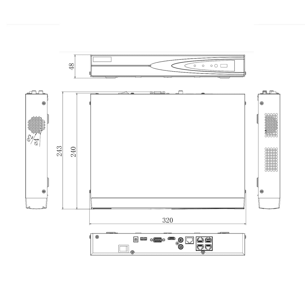 SecureMax 4K PoE NVR